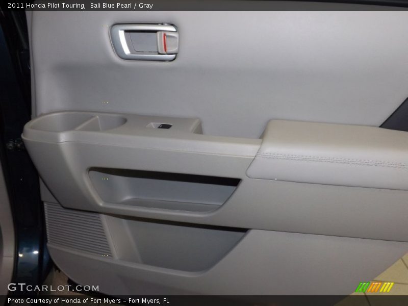 Bali Blue Pearl / Gray 2011 Honda Pilot Touring