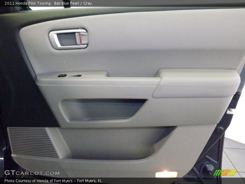 Bali Blue Pearl / Gray 2011 Honda Pilot Touring