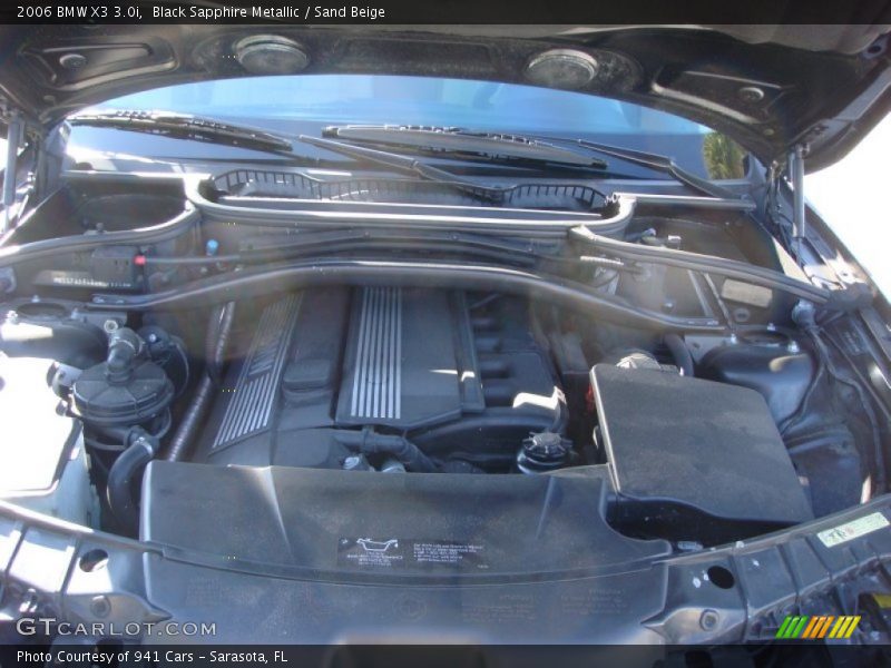  2006 X3 3.0i Engine - 3.0 Liter DOHC 24-Valve VVT Inline 6 Cylinder