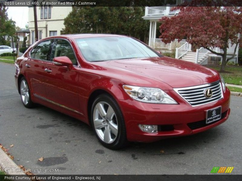 Matador Red Mica / Cashmere 2010 Lexus LS 460