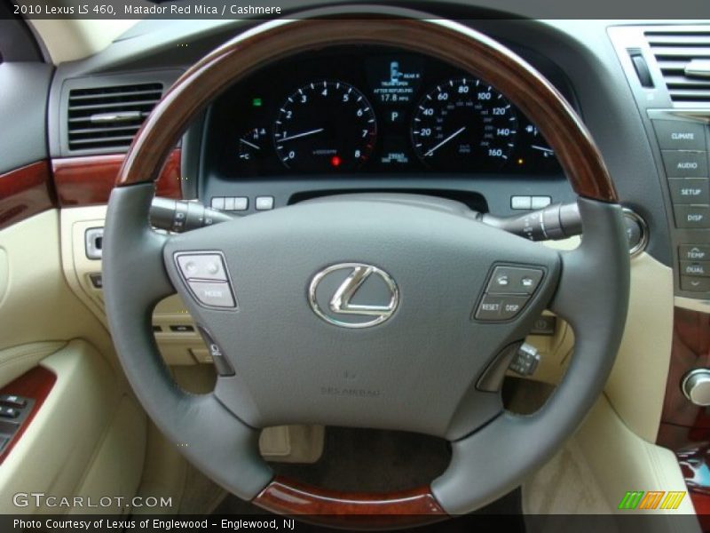 Matador Red Mica / Cashmere 2010 Lexus LS 460