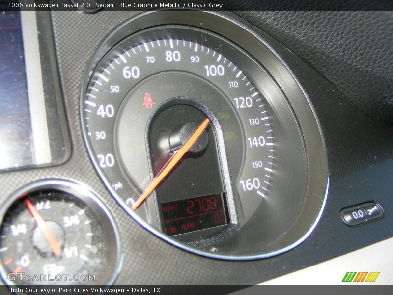 Blue Graphite Metallic / Classic Grey 2006 Volkswagen Passat 2.0T Sedan