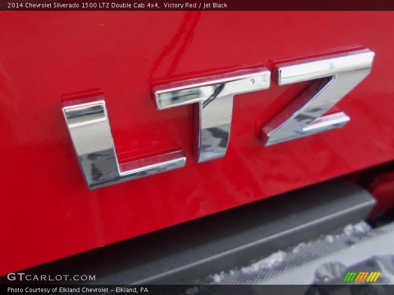 Victory Red / Jet Black 2014 Chevrolet Silverado 1500 LTZ Double Cab 4x4