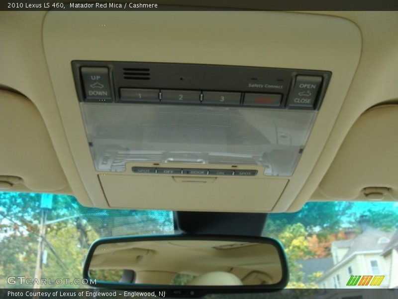 Matador Red Mica / Cashmere 2010 Lexus LS 460