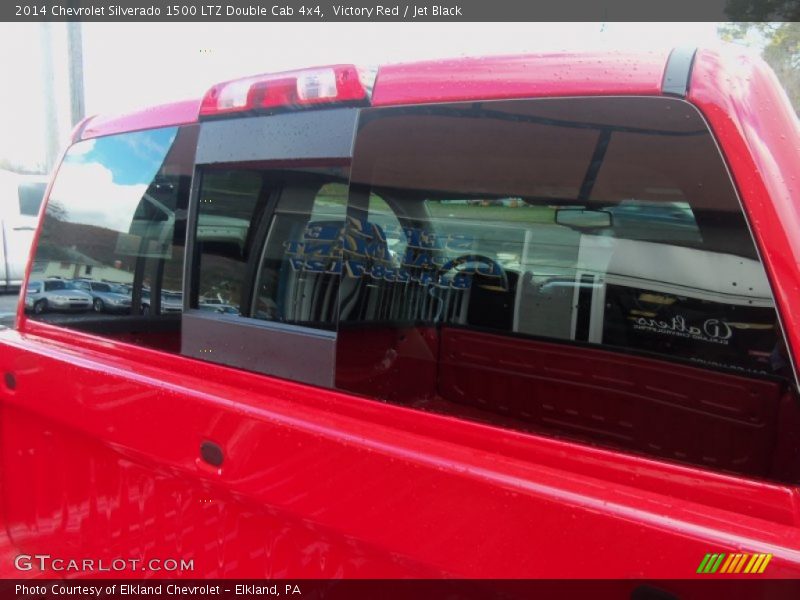 Victory Red / Jet Black 2014 Chevrolet Silverado 1500 LTZ Double Cab 4x4