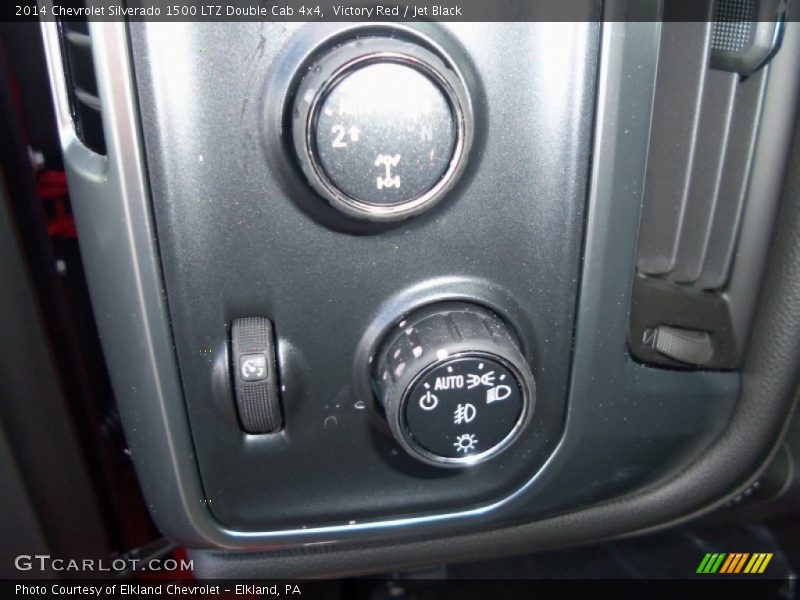 Controls of 2014 Silverado 1500 LTZ Double Cab 4x4