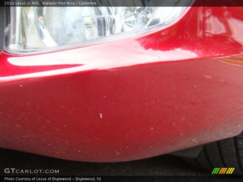 Matador Red Mica / Cashmere 2010 Lexus LS 460