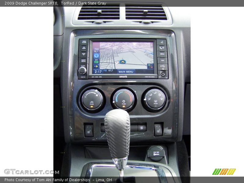 TorRed / Dark Slate Gray 2009 Dodge Challenger SRT8