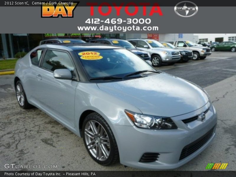 Cement / Dark Charcoal 2012 Scion tC