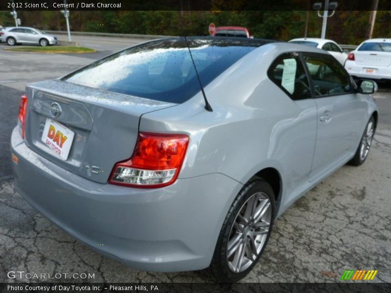 Cement / Dark Charcoal 2012 Scion tC