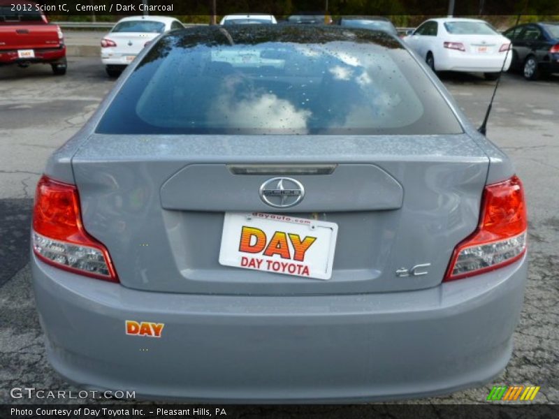 Cement / Dark Charcoal 2012 Scion tC