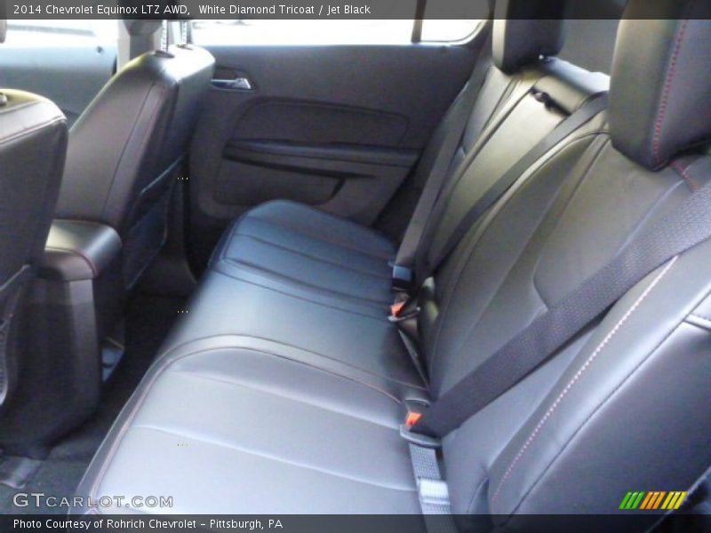 White Diamond Tricoat / Jet Black 2014 Chevrolet Equinox LTZ AWD