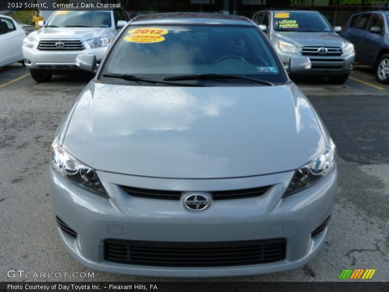 Cement / Dark Charcoal 2012 Scion tC