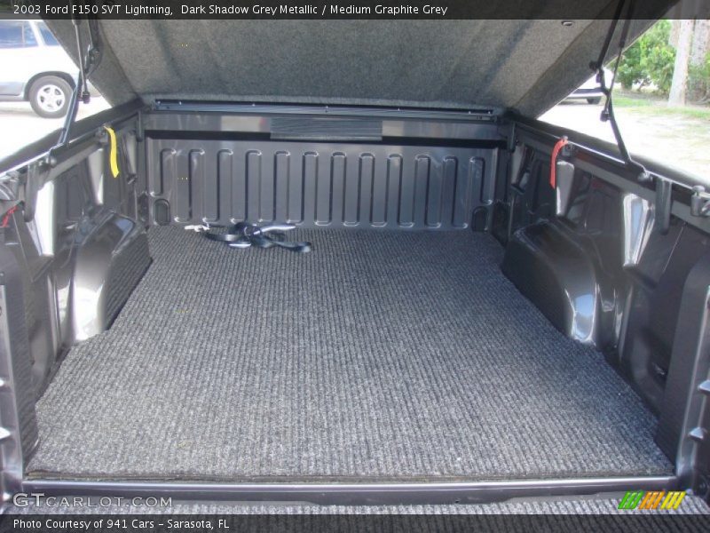 Dark Shadow Grey Metallic / Medium Graphite Grey 2003 Ford F150 SVT Lightning