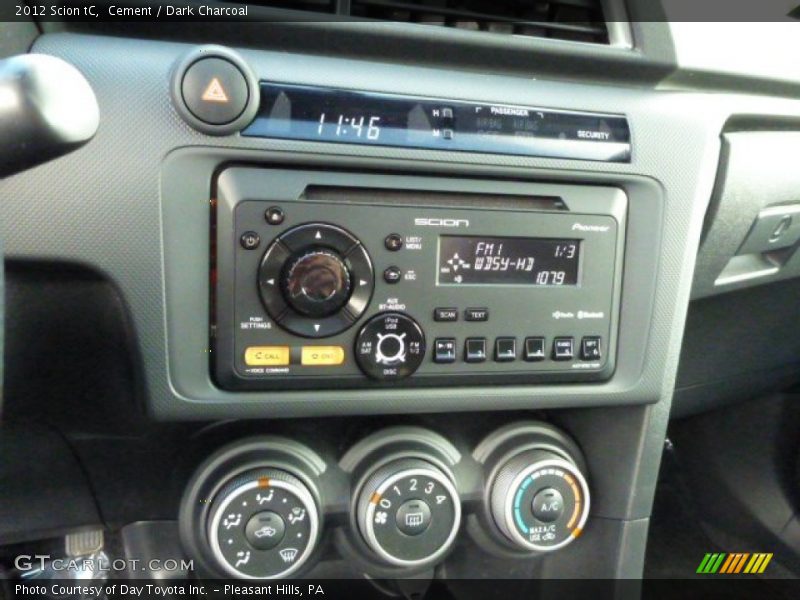 Cement / Dark Charcoal 2012 Scion tC