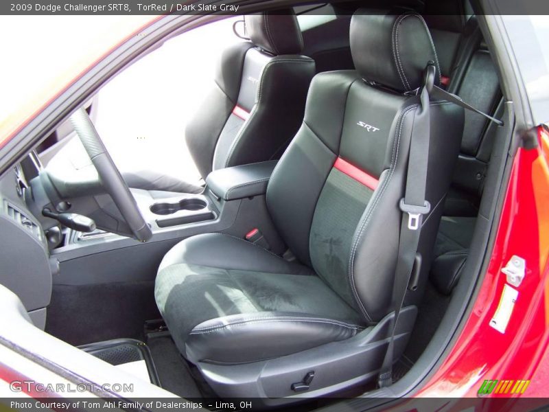 TorRed / Dark Slate Gray 2009 Dodge Challenger SRT8