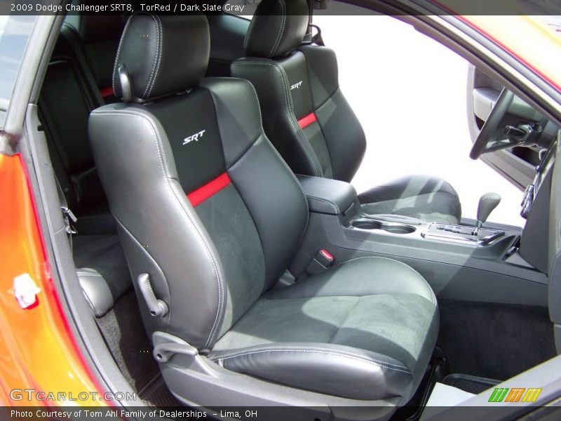 TorRed / Dark Slate Gray 2009 Dodge Challenger SRT8
