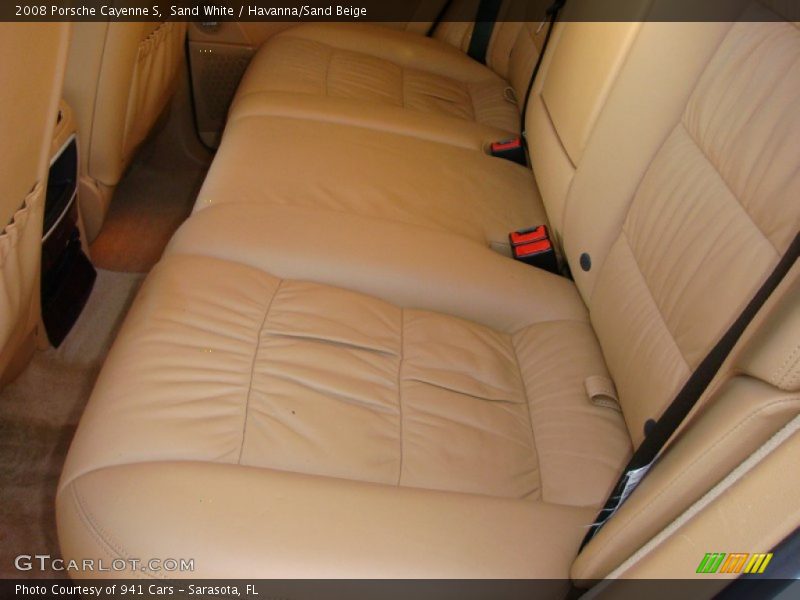 Sand White / Havanna/Sand Beige 2008 Porsche Cayenne S