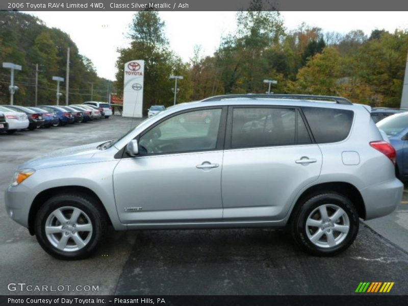 Classic Silver Metallic / Ash 2006 Toyota RAV4 Limited 4WD