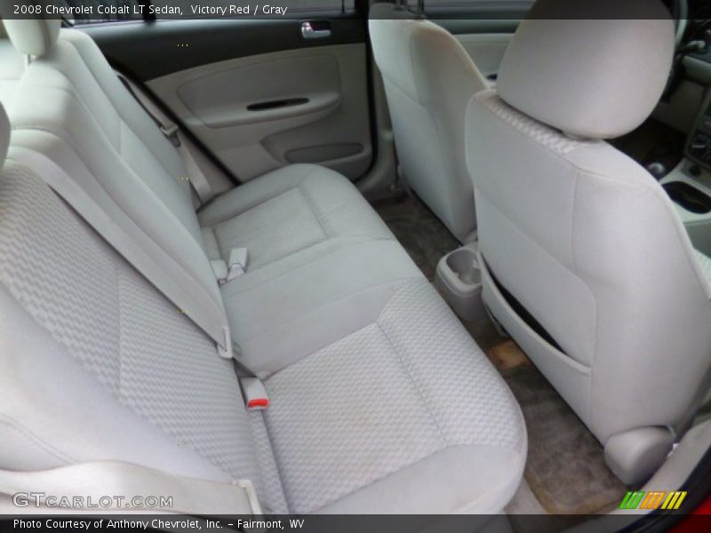 Victory Red / Gray 2008 Chevrolet Cobalt LT Sedan