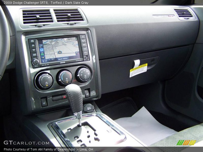 TorRed / Dark Slate Gray 2009 Dodge Challenger SRT8
