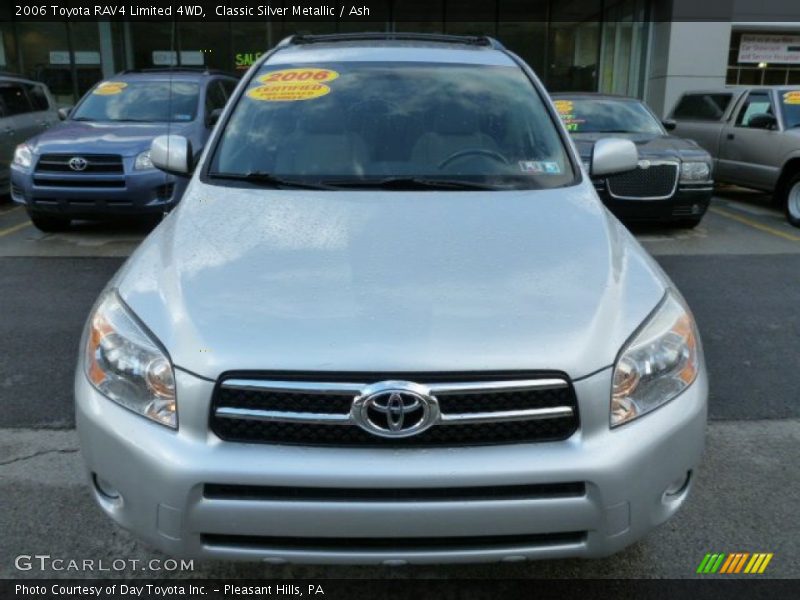 Classic Silver Metallic / Ash 2006 Toyota RAV4 Limited 4WD