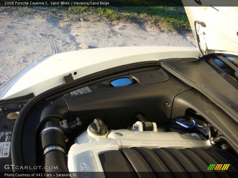Sand White / Havanna/Sand Beige 2008 Porsche Cayenne S