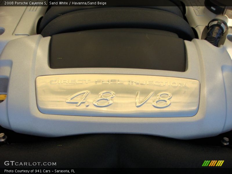 Sand White / Havanna/Sand Beige 2008 Porsche Cayenne S