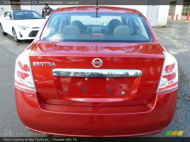 Red Brick Metallic / Charcoal 2010 Nissan Sentra 2.0