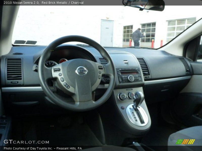Red Brick Metallic / Charcoal 2010 Nissan Sentra 2.0