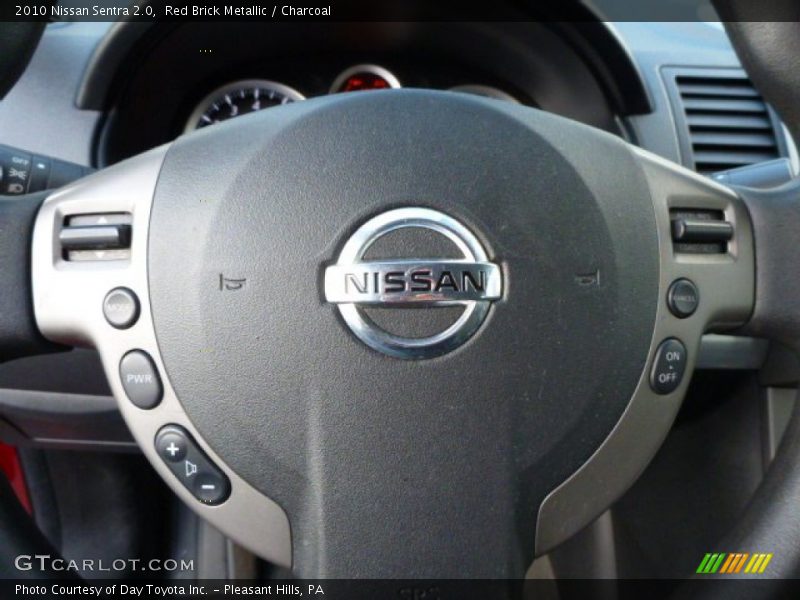 Red Brick Metallic / Charcoal 2010 Nissan Sentra 2.0