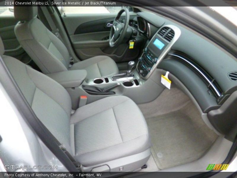 Silver Ice Metallic / Jet Black/Titanium 2014 Chevrolet Malibu LS