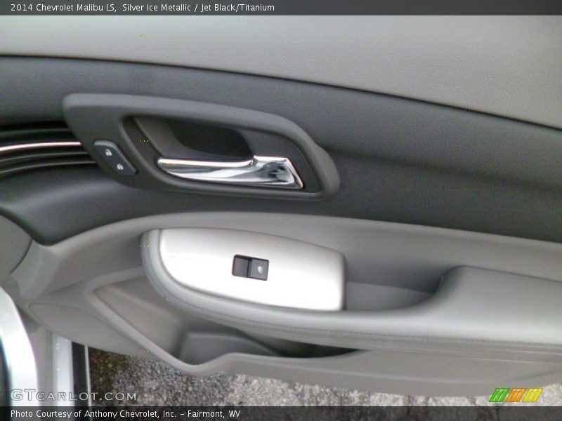 Silver Ice Metallic / Jet Black/Titanium 2014 Chevrolet Malibu LS