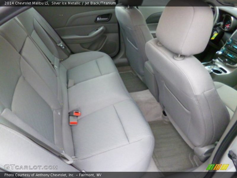 Silver Ice Metallic / Jet Black/Titanium 2014 Chevrolet Malibu LS