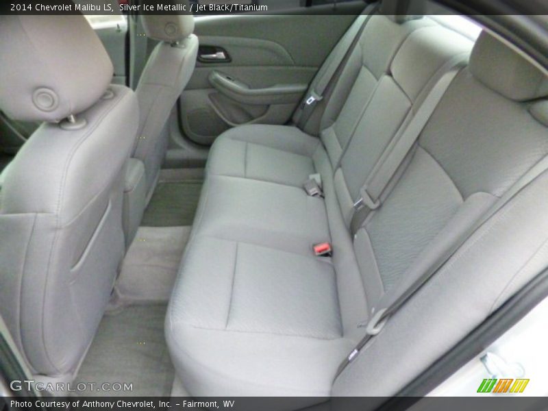 Silver Ice Metallic / Jet Black/Titanium 2014 Chevrolet Malibu LS