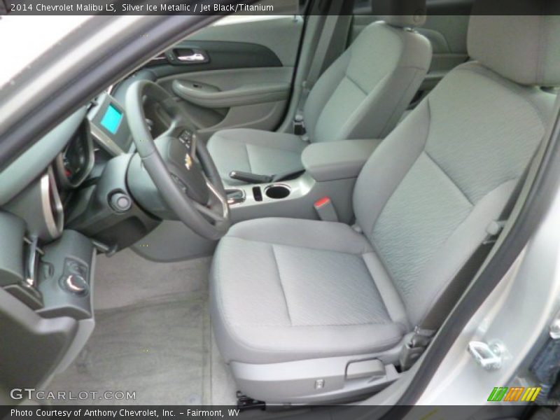 Silver Ice Metallic / Jet Black/Titanium 2014 Chevrolet Malibu LS