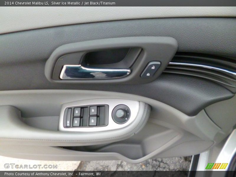 Silver Ice Metallic / Jet Black/Titanium 2014 Chevrolet Malibu LS