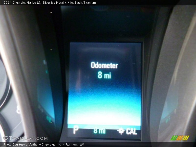 Silver Ice Metallic / Jet Black/Titanium 2014 Chevrolet Malibu LS