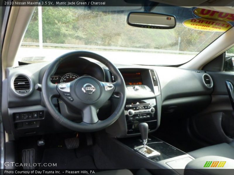 Mystic Jade Green / Charcoal 2010 Nissan Maxima 3.5 SV