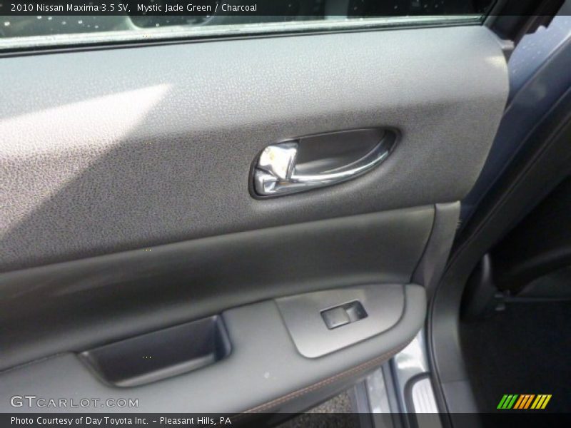 Mystic Jade Green / Charcoal 2010 Nissan Maxima 3.5 SV