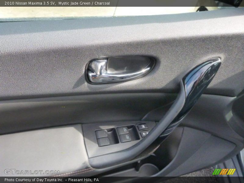 Mystic Jade Green / Charcoal 2010 Nissan Maxima 3.5 SV