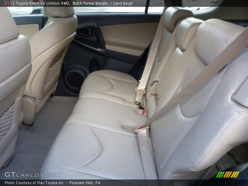 Black Forest Metallic / Sand Beige 2011 Toyota RAV4 V6 Limited 4WD