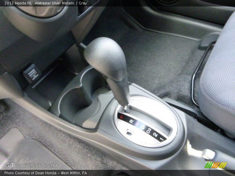 Alabaster Silver Metallic / Gray 2013 Honda Fit