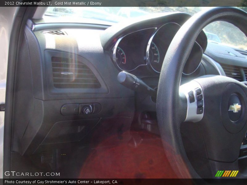 Gold Mist Metallic / Ebony 2012 Chevrolet Malibu LT