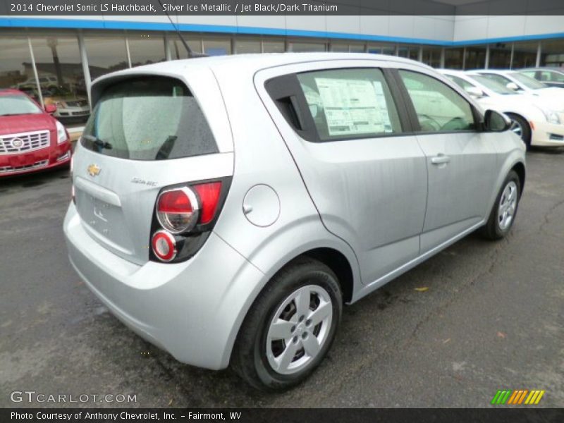  2014 Sonic LS Hatchback Silver Ice Metallic