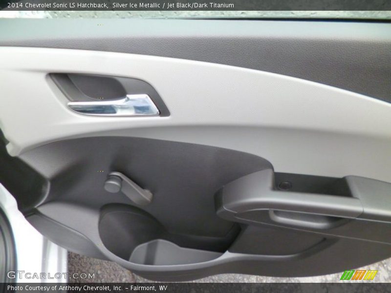 Silver Ice Metallic / Jet Black/Dark Titanium 2014 Chevrolet Sonic LS Hatchback