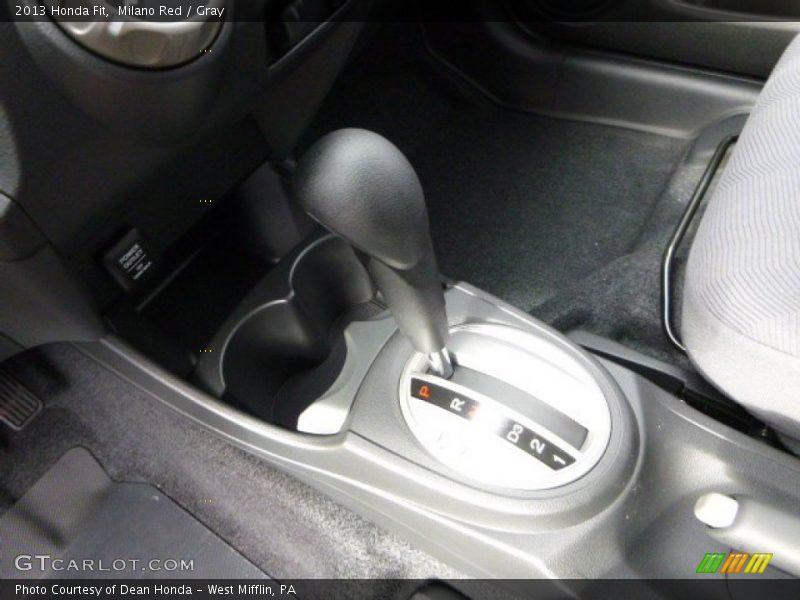 Milano Red / Gray 2013 Honda Fit