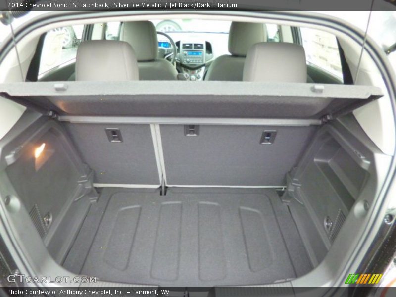 Silver Ice Metallic / Jet Black/Dark Titanium 2014 Chevrolet Sonic LS Hatchback