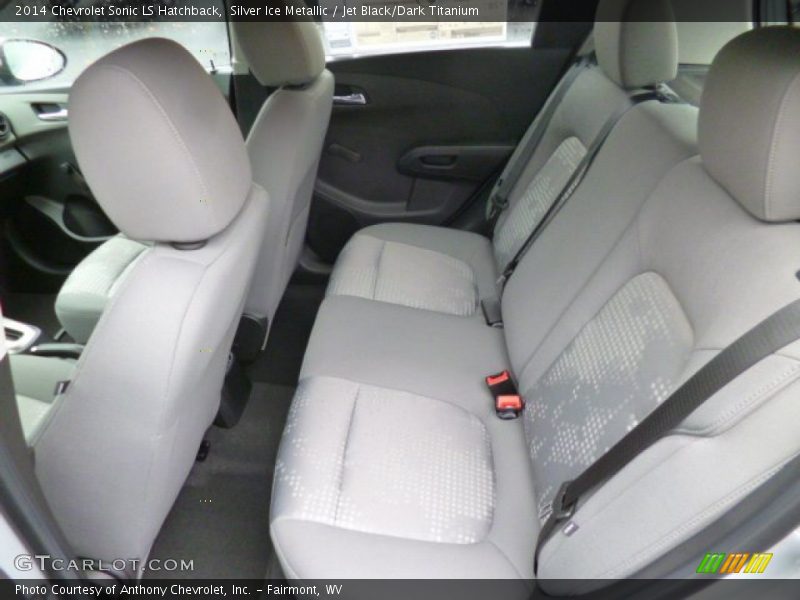 Silver Ice Metallic / Jet Black/Dark Titanium 2014 Chevrolet Sonic LS Hatchback