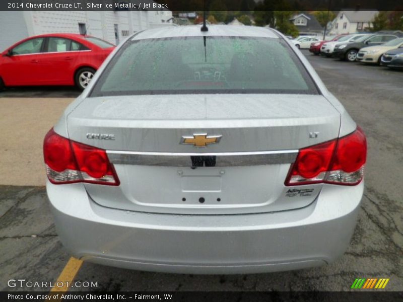 Silver Ice Metallic / Jet Black 2014 Chevrolet Cruze LT